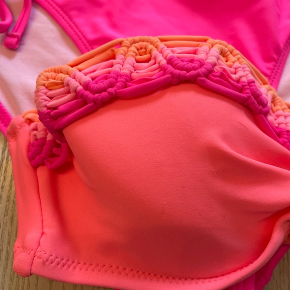 Bongo & Exhilaration String Bikini Sz Lg - Picture 4 of 9